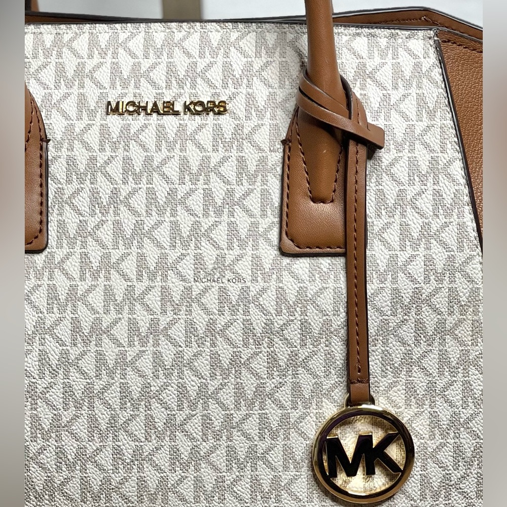 Michael Kors Avril Satchel Handbag - Picture 15 of 17